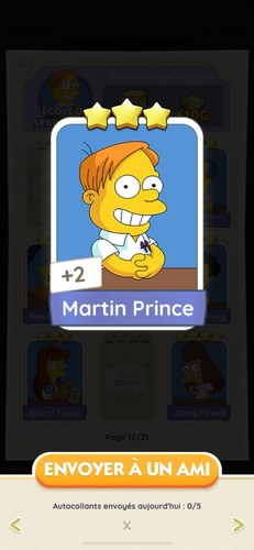 Martin prince carte monopoly - prince,