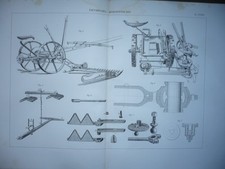 GRAVURE 1880 MATÉRIEL