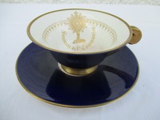 Tasse et sous-tasse souvenir de 1er communion céramique XIX° siècle 