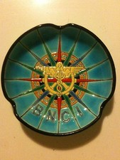 Cendrier Longwy avec sigle