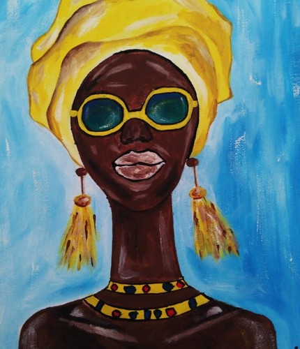 Portrait original femme