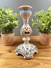 Bougeoir en faïence de Rouen