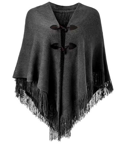 Cape poncho ouvert - poncho, pour