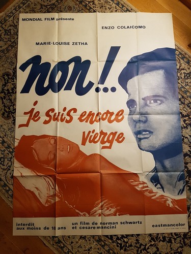 Affiche 1971 non je - affiche,