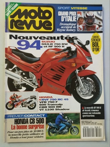 Moto revue 1993 gp - revue, du