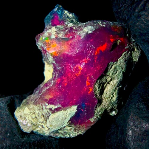Naturel feu opal gemstone - feu,