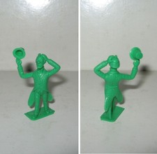 TINTIN PHILEMON SICLONE FIGURINE DUNKIN STENVAL 35mm TBE VERT PUBLICITAIRE  1971