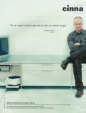 publicité Advertising 0923 2001  Cinna   meubles Everywhere