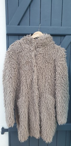 Manteau capuche camel - manteau,