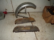 garde boues mini moto + cale pieds moto manège ancienne collection moto 1825