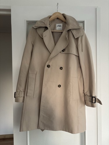 Zara manteau trench beige