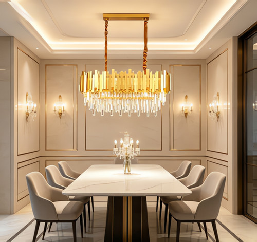 Lustre carré cristal - carré,