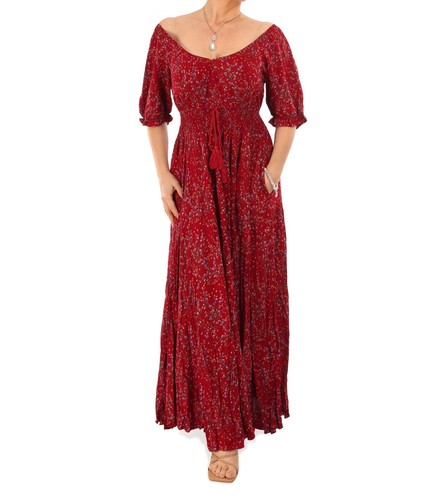 Nouvelle robe maxi boho - boho, ditsy