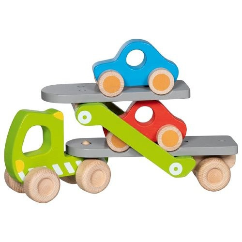 Camion bois porte voitures - camion, porte-voitures