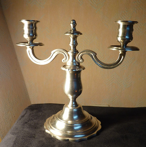 Ancien bougeoir chandelier - chandelier, en