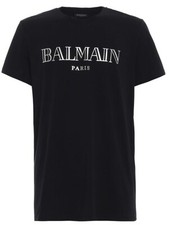 Balmain Metallic Logo Men's