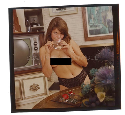 Sexy pin 1970s transparent - pin-up,