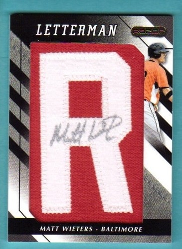 2008 razor letterman autograph - razor,