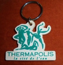 Porte-clés Key Ring Thermapolis Cité de l'Eau -- Graphisme inspiré par Matisse 