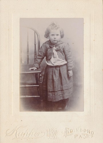 Cabinet card antique photo - cabinet,