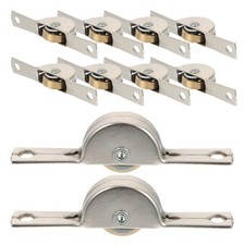 Lot de 10 roulettes pour