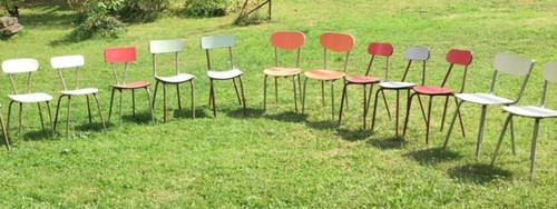Lot chaises formica - chaises,