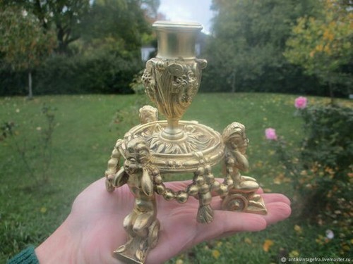 Antique angelots putti bronze - antique,