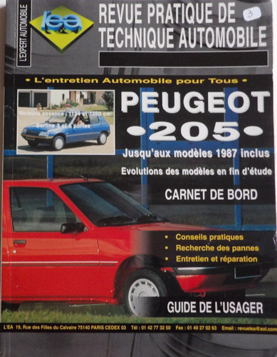 Revue technique automobile rta - technique,