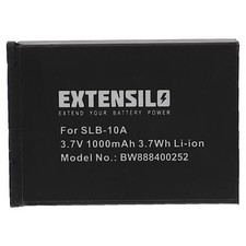 Batterie pour Samsung EX2F ES60 ES55 ES50 IT100 HZ15W HZ10W ES63 1000mAh 3,7V