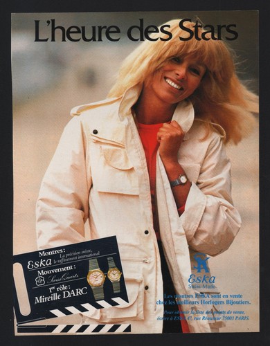 Publicité 1981 montre - publicité,