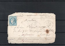 LETTRE GARDE MOBILE FRANCE