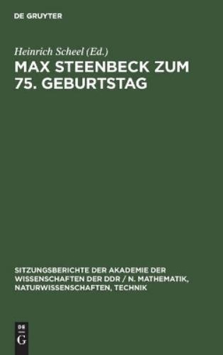 Max steenbeck zum - zum, 75