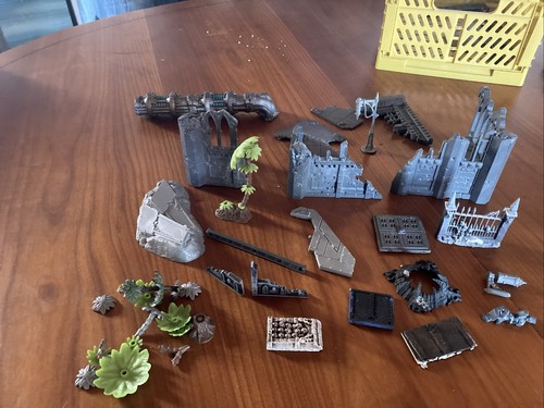 Lot décors warhammer ruines - lot,
