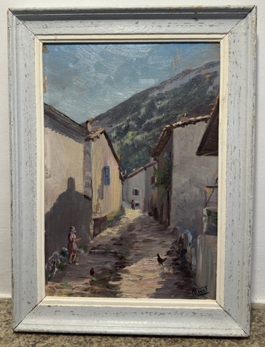 Ruelle animée rue - rue, poya