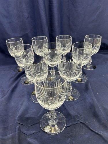 Verres vin cristal - verres, à