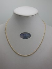 Collier Unisex À Maille Corde