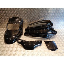kit carrosserie cache 4 carenage noir brillant scooter mbk 50 booster bws apres 