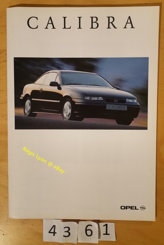 Opel calibra turbo 4x4 - opel, v6/