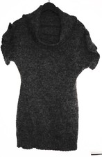 Pull tunique gris chine