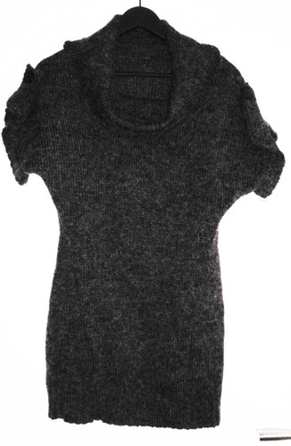 Pull tunique gris chine