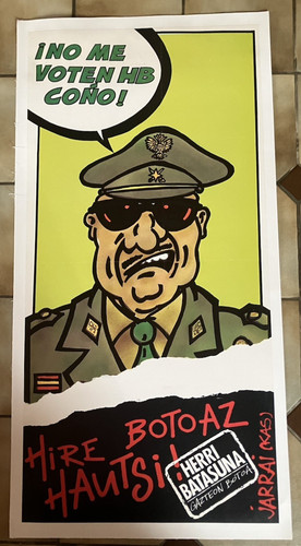 Affiche entoilee votez pour - affiche,