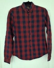 chemise à carreaux rouge et bleu homme BIZZBEE - taille XS