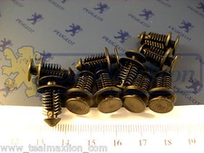 Jeu de 10 agrafes de fixation de garnitures intérieures pour Peugeot 205 505 U
