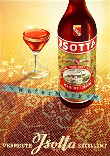 Vermouth isotta 1945 - vermouth,