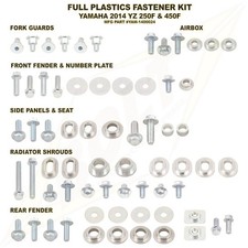 Kit vis complet de plastiques