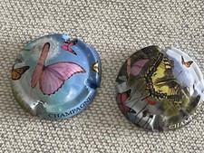 CAPSULES DE CHAMPAGNE GÉNÉRIQUES " Papillons"