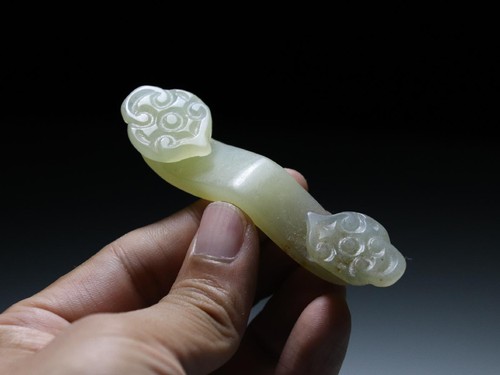 China pure natural old jade - pure,