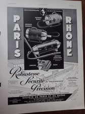 aspirateur PARIS RHONE + CALOR