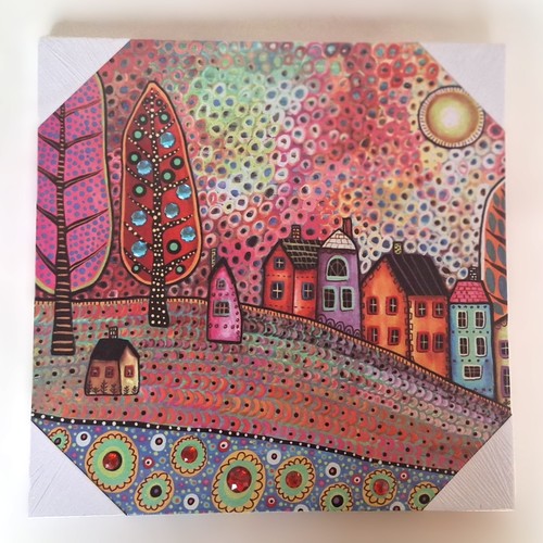 Tableau toile cadre - , et