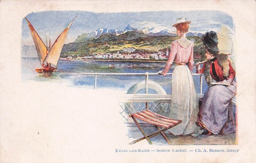 Evian les bains source - evian,